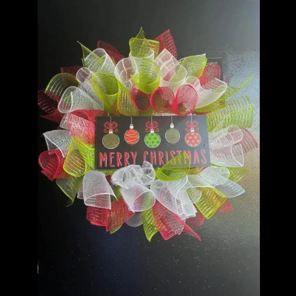 Handmade Christmas or Holiday Wreath!